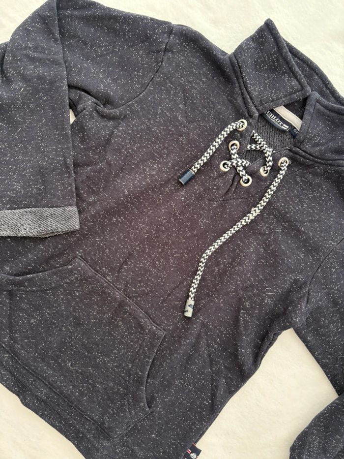 Pull bleu marine ancre Hublot 6 ans