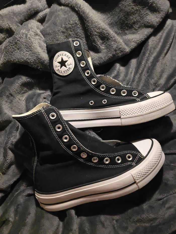 Converse Extra High Platform Chuck Taylor All Star taille 37 - photo numéro 7