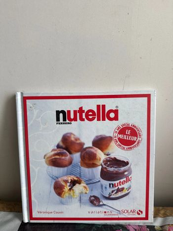 Livre de recettes nutella