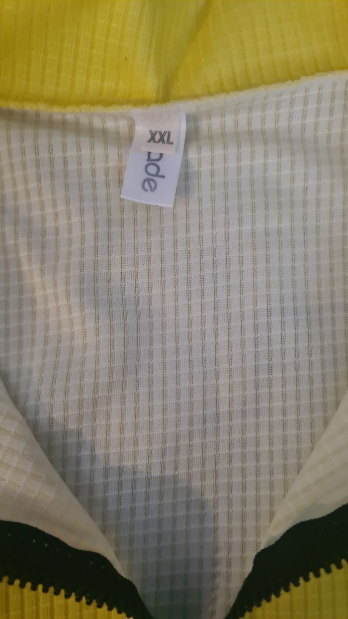 Maillot de cyclisme Castelli jaune – Taille XXL – Made in Italy - photo numéro 9