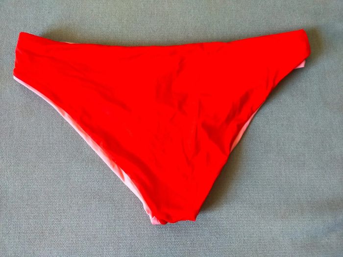 Bas de bikini rouge – Taille 40 – Neuf avec étiquette - photo numéro 5