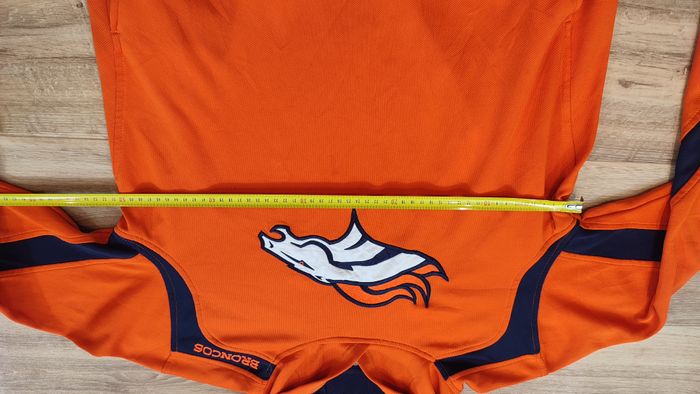 Vêtement Homme sweat sweatshirt à capuche orange NFL Team Apparel taille XL #Retrostreet - photo numéro 7