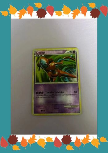 Carte Pokémon deoxys reverse 2/95 appel des légendes