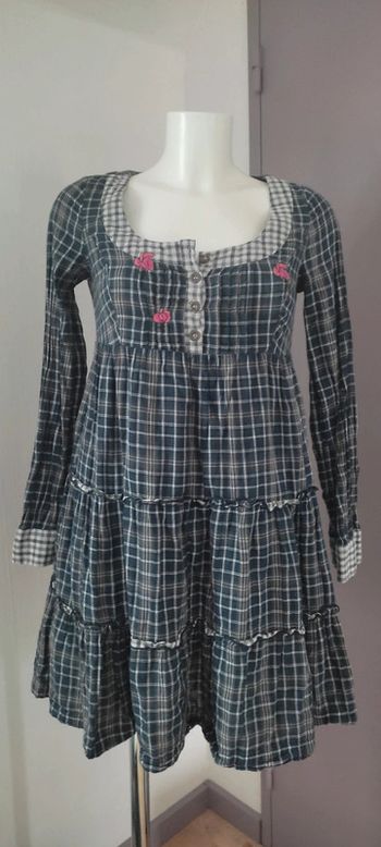 Robe tunique ONLY taille 34 carreaux