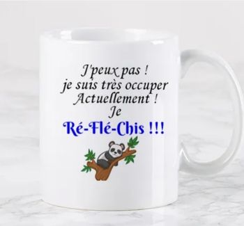 Mug humour personnalisé