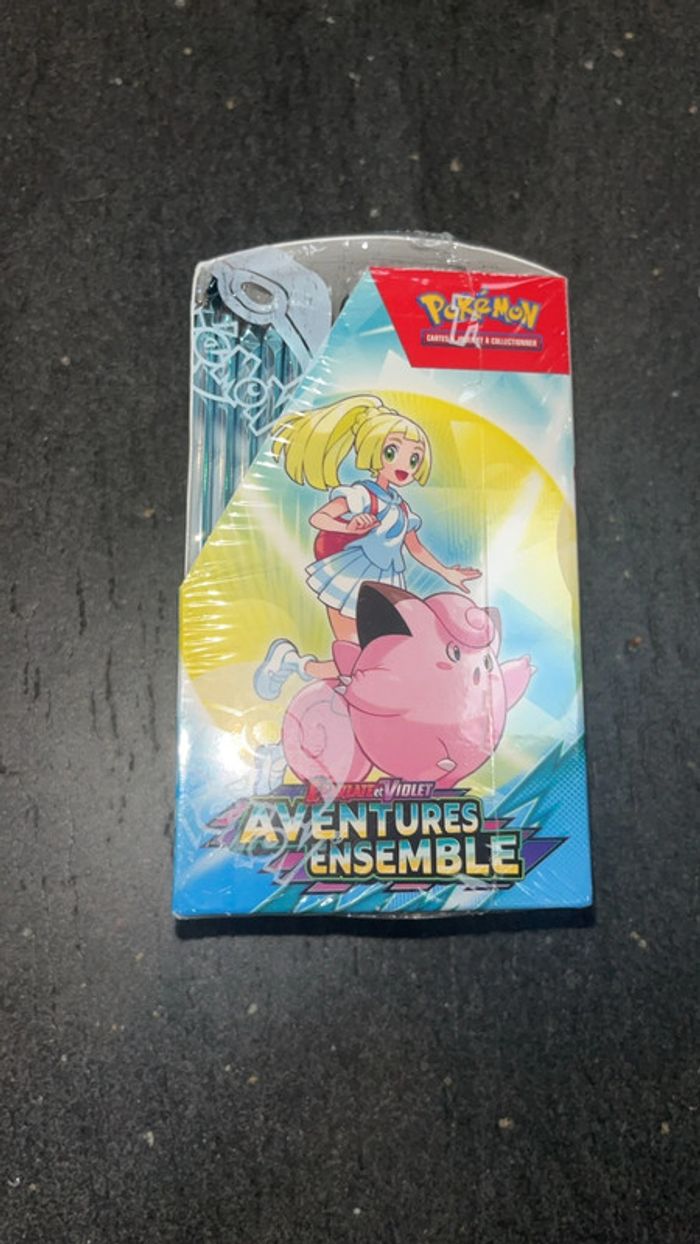 [NEUF] Jcc Pokémon Écarlate & Violet Aventures Ensemble (18 boosters) Demi display ev9 - photo numéro 2
