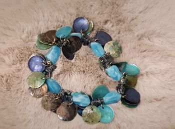 Bracelet fantaisie bleu