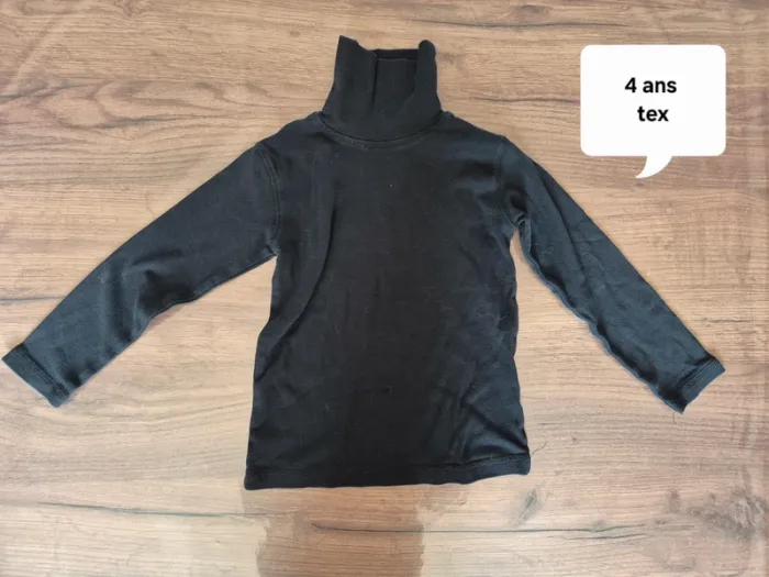 Sous-pull garçon 4 ans