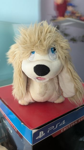 Rare peluche Peg la belle et le clochard Disney store officiel 