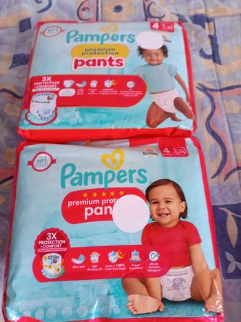 62 pants pampers premium protection taille 4