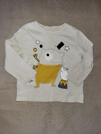 T-shirt garçon manches longues 24 mois 2 ans