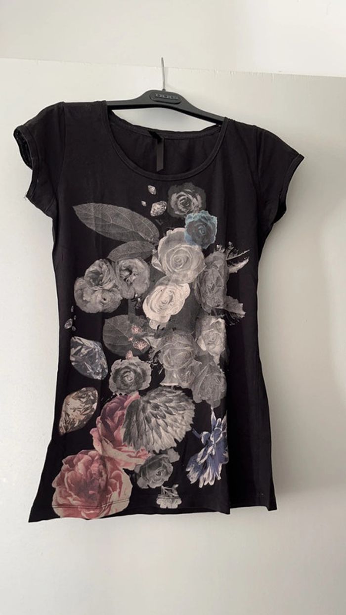 T-shirt Stradivarius (noir), L / 40 / 12