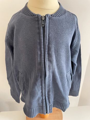 Gilet marine garçon