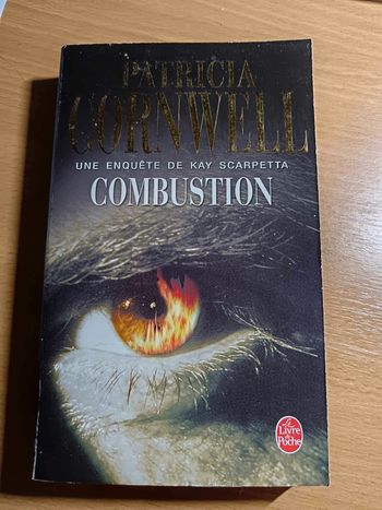 Livre Combustion de Patricia Cornwell