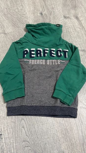 Sweat col roulé _ Kiabi _ 3 ans