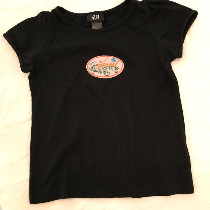 Tee-shirt manches courtes Noir