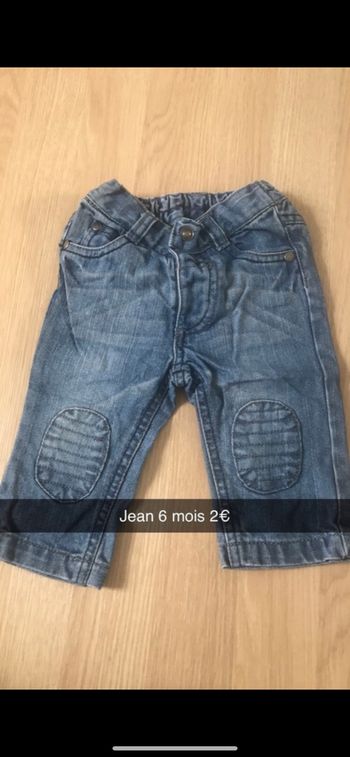 Jean 6 mois