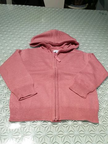 Gilet zippé tex 18 mois