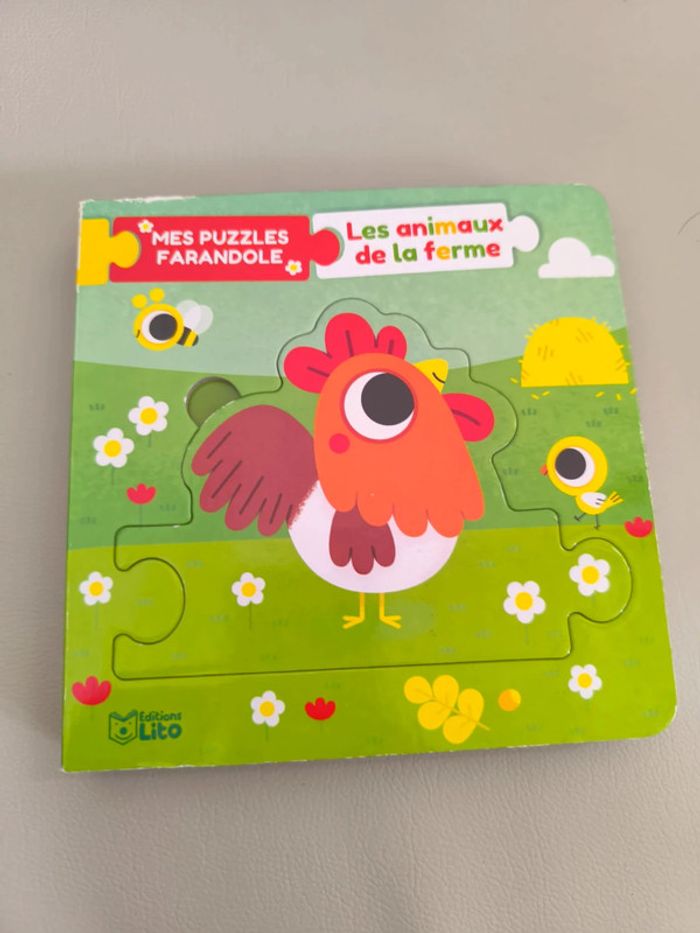 Livre mes puzzles farandole