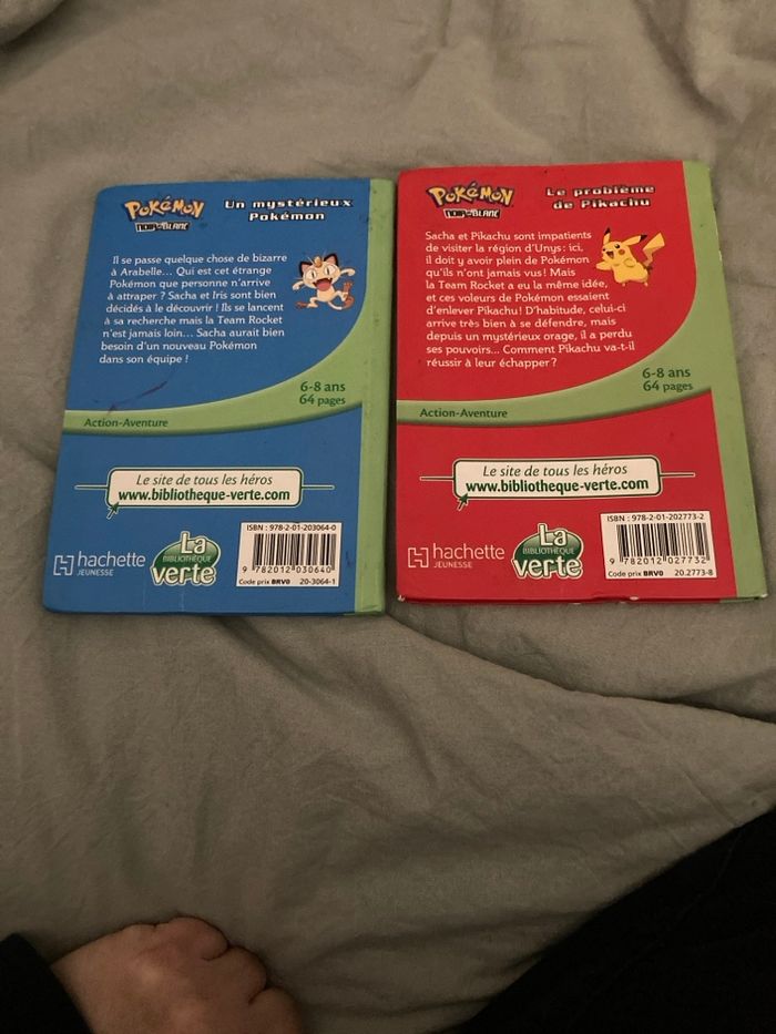 Livres Pokémon – lot de 2 – bon état - photo numéro 2