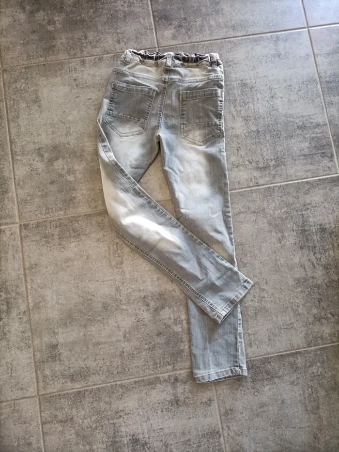 J'eans slim gris - photo numéro 5