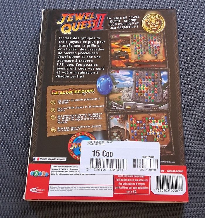 Jeu PC Jewel Quest II - photo numéro 2