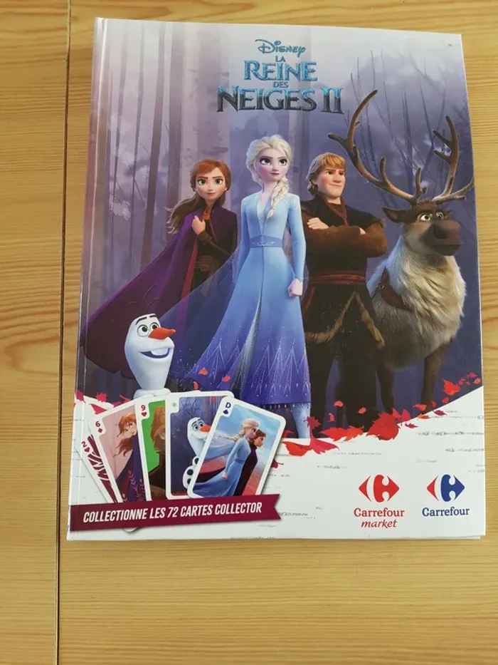Classeur + cartes reine des neiges 🔄 - photo numéro 2