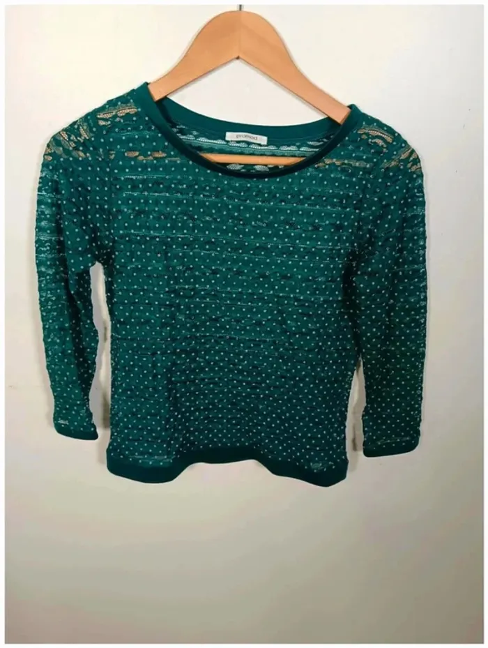 C18 blouse vert promod 36