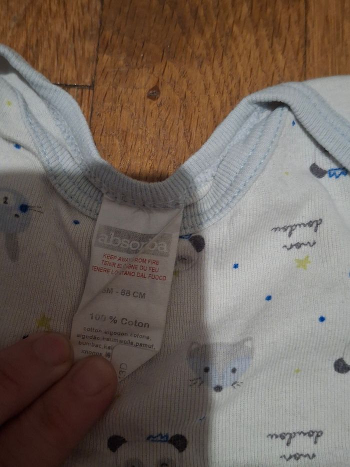 Body 6 mois absorba - photo numéro 2