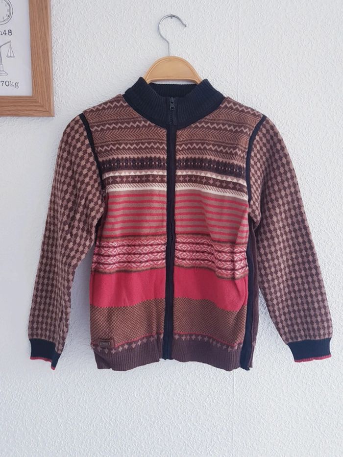 Catimini - Gilet, fermeture zippée en laine (10 ans) - photo numéro 2