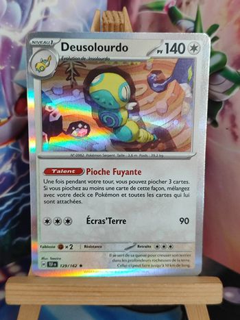 Deusolourdo holo rare 129/162 Forces Temporelles