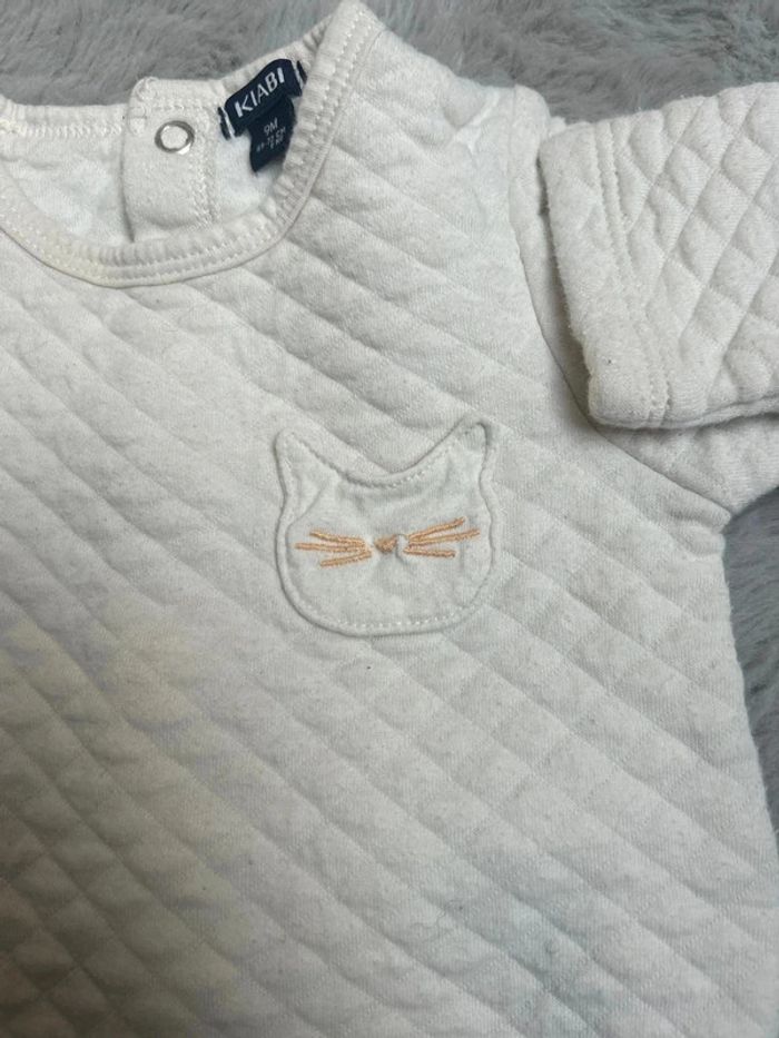Pyjama 1 pièce kiabi 9 mois - photo numéro 2