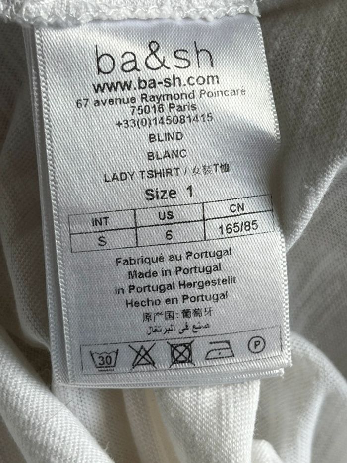 T-shirt blanc Bash lemon zest S - photo numéro 5