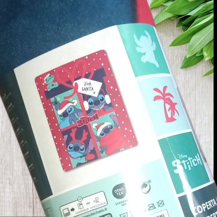 Couverture plaid stitch Disney noel - photo numéro 2