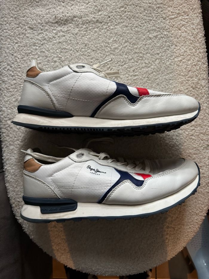 Baskets Pepe Jeans Brit Heritage Gris Homme 41 - photo numéro 3