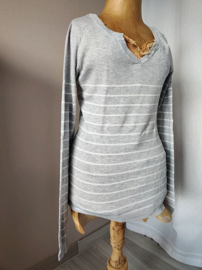 Pull rayé - photo numéro 3