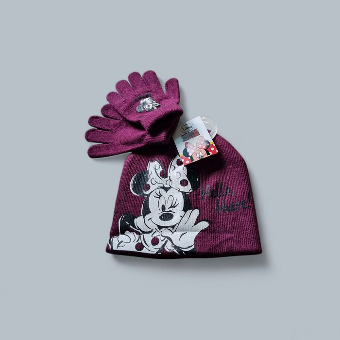 ensemble bonnet gants Minnie neuf