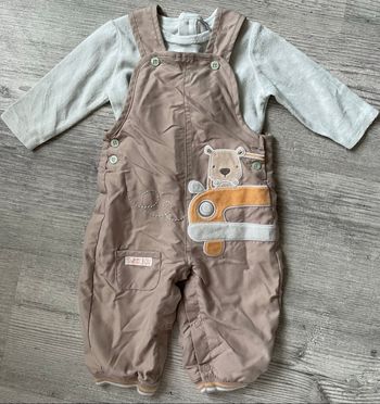 Ensemble salopette 6 mois