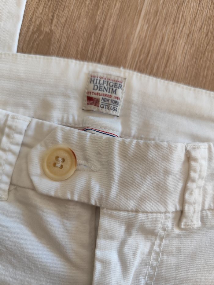 Pantalon blanc tommy Hilfiger t36 - photo numéro 6