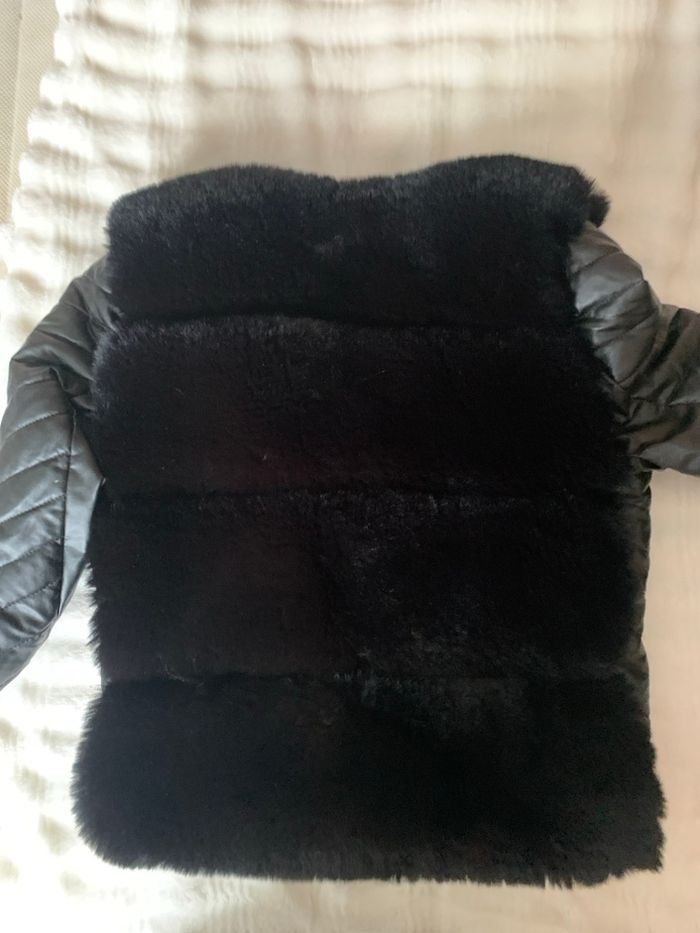 Manteau (effet cuir/fourrure) - photo numéro 3