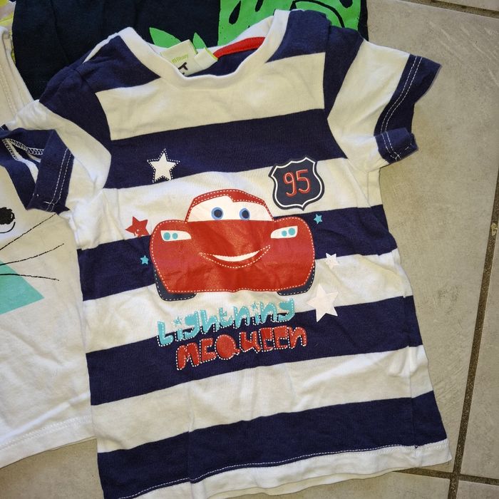 Lot #24 - 6 tee-shirts garçons manches courtes 9 mois - photo numéro 2