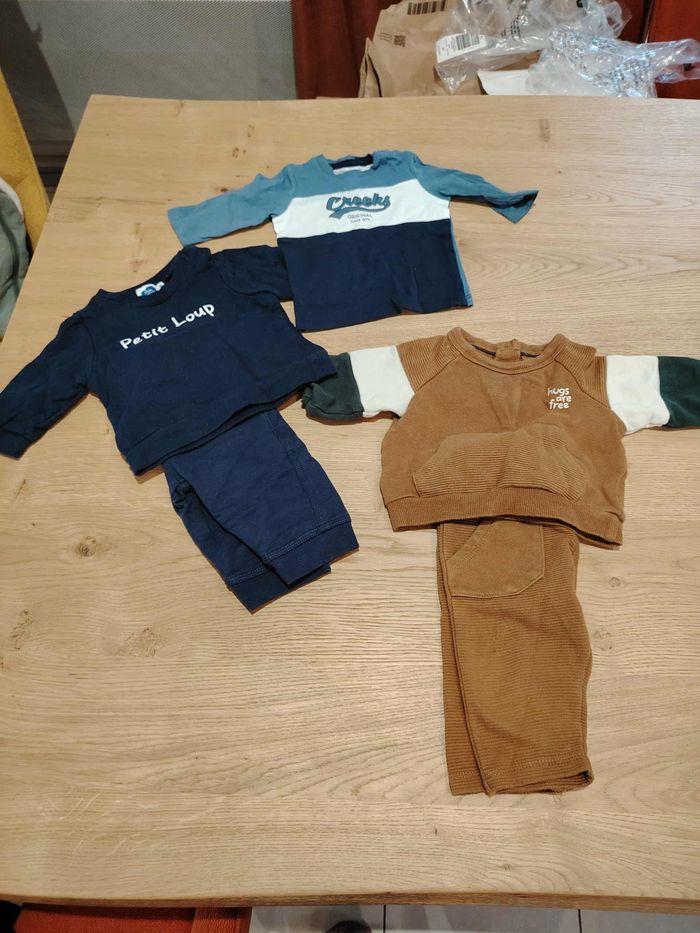 Lot vêtements bébé garçon – Taille 3 mois – Automne / Hiver - photo numéro 2