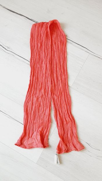 Vêtement accessoire fille écharpe foulard rose 40 x 140 cm