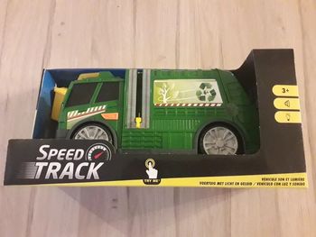 Camion poubelle avec son et lumière, neuve