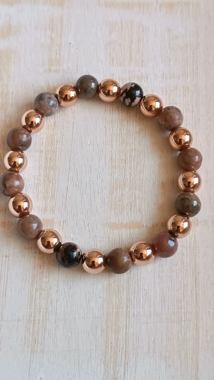Joli bracelet en pierres naturelles