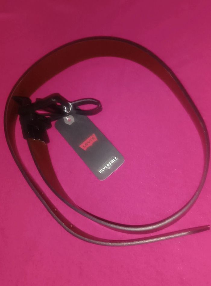 Ceinture cuir marron Levi's - photo numéro 9