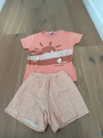 Pyjama short petit bateau 6 ans