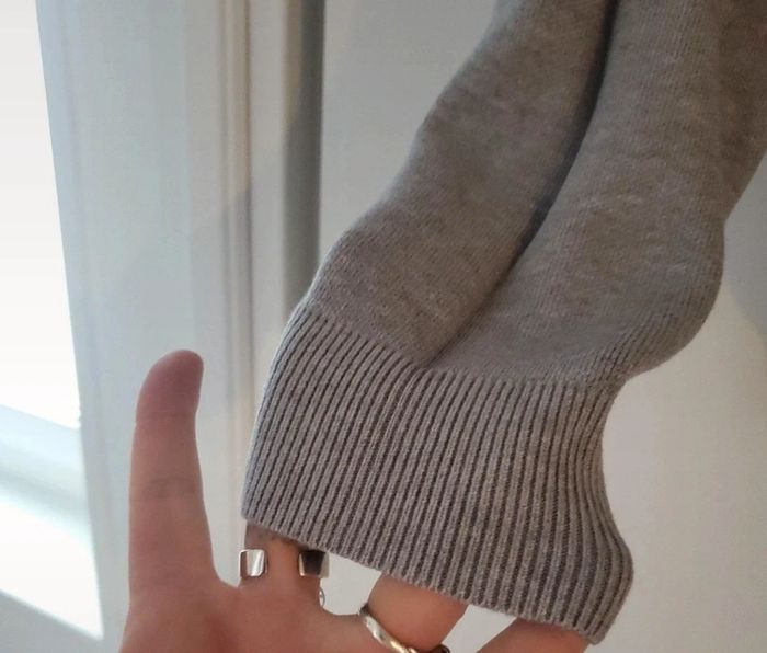 Pull gris perle - photo numéro 4