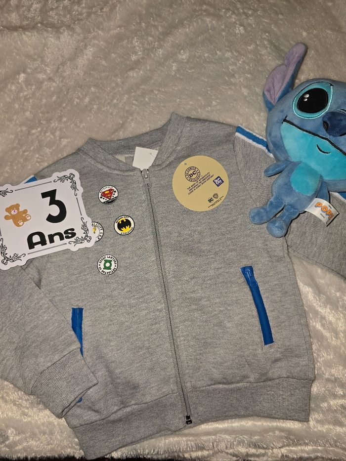 Gilet Justice League 3ans