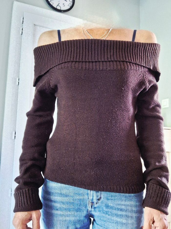 Pull maron xs - photo numéro 5